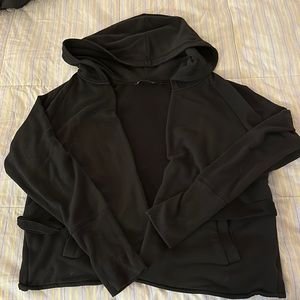 Athleta open hooded cardigan
